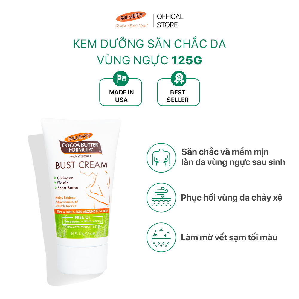 Kem dưỡng săn chắc da vùng ngực Palmer's 125g