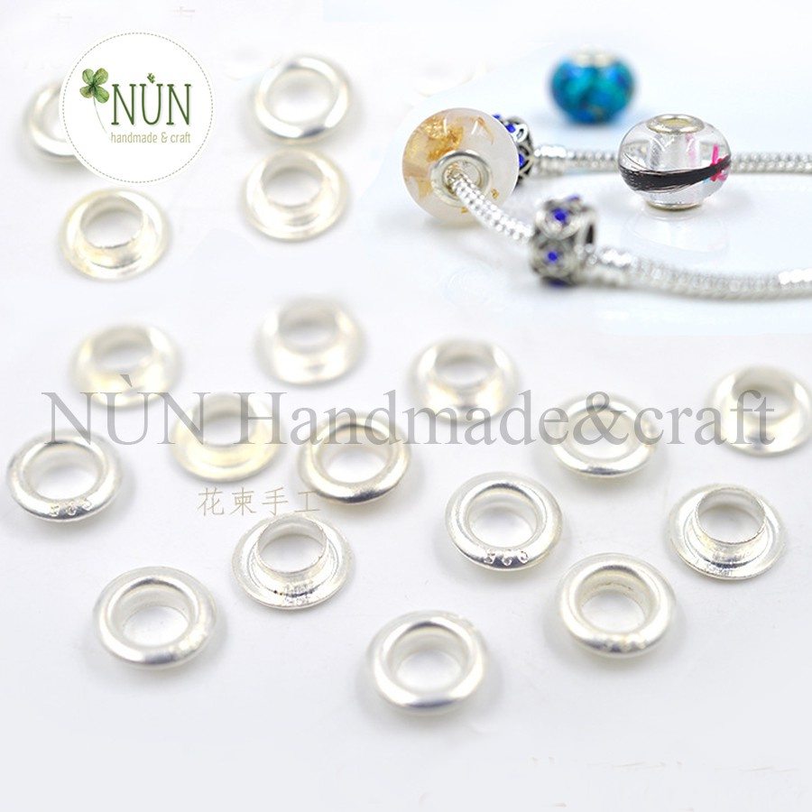 Chụp hạt charm - phụ kiện làm trang sức vòng tay