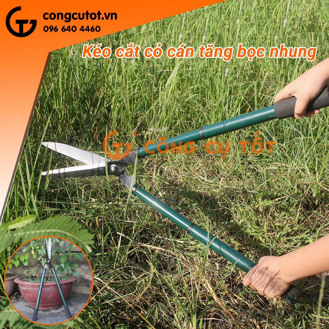 Kéo cắt cỏ cán tăng bọc nhung 730mm BERRYLION