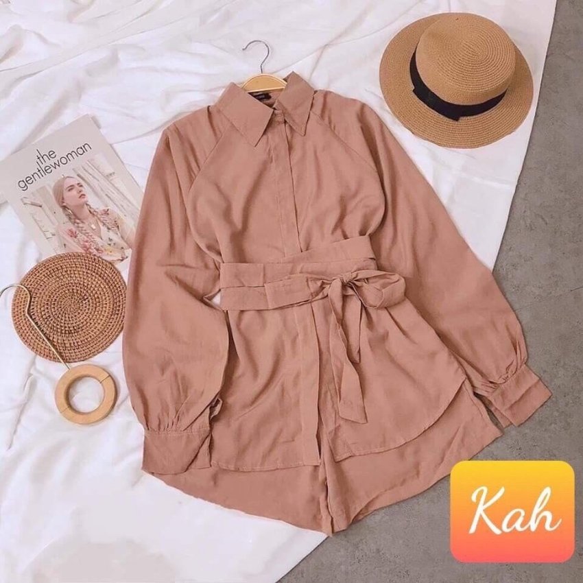[freeship] JUMPSUIT NỮ CÁ TÍNH, ĐỒ BỘ NỮ MẶC Ở NHÀ - SET BỘ NỮ CỔ VUÔNG CHẤT LIỆU VOAN CC HỌA TIẾT HOA NHỎ CỰC ĐẸP  PHÙ HỢP VỚI BẠN GÁI DƯỚI 55KG THỜI TRANG CAO CẤP KÈM HÌNH THẬT - GIRLY STORE