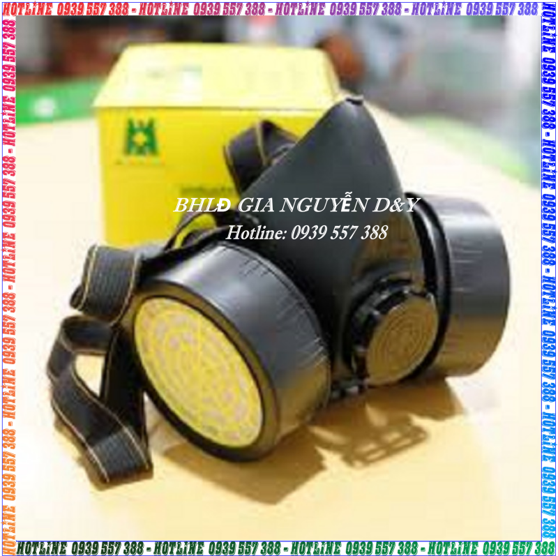 Bô mặt nạ phòng độc BB 306, chống khói bui