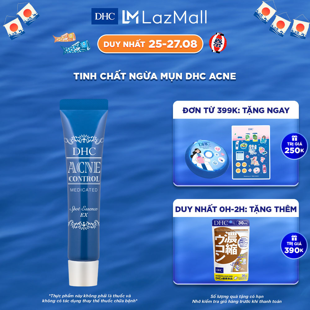 Tinh chất ngừa mụn DHC Acne Control Spots Essence EX