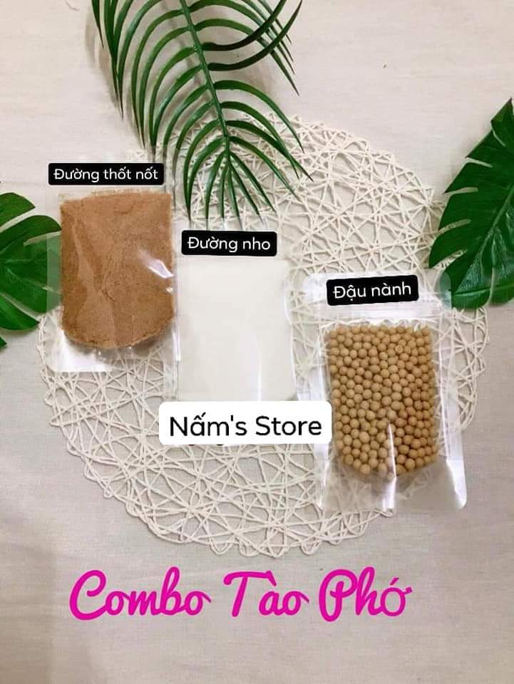 Combo làm món Tàu hũ/tào phớ/đường nho