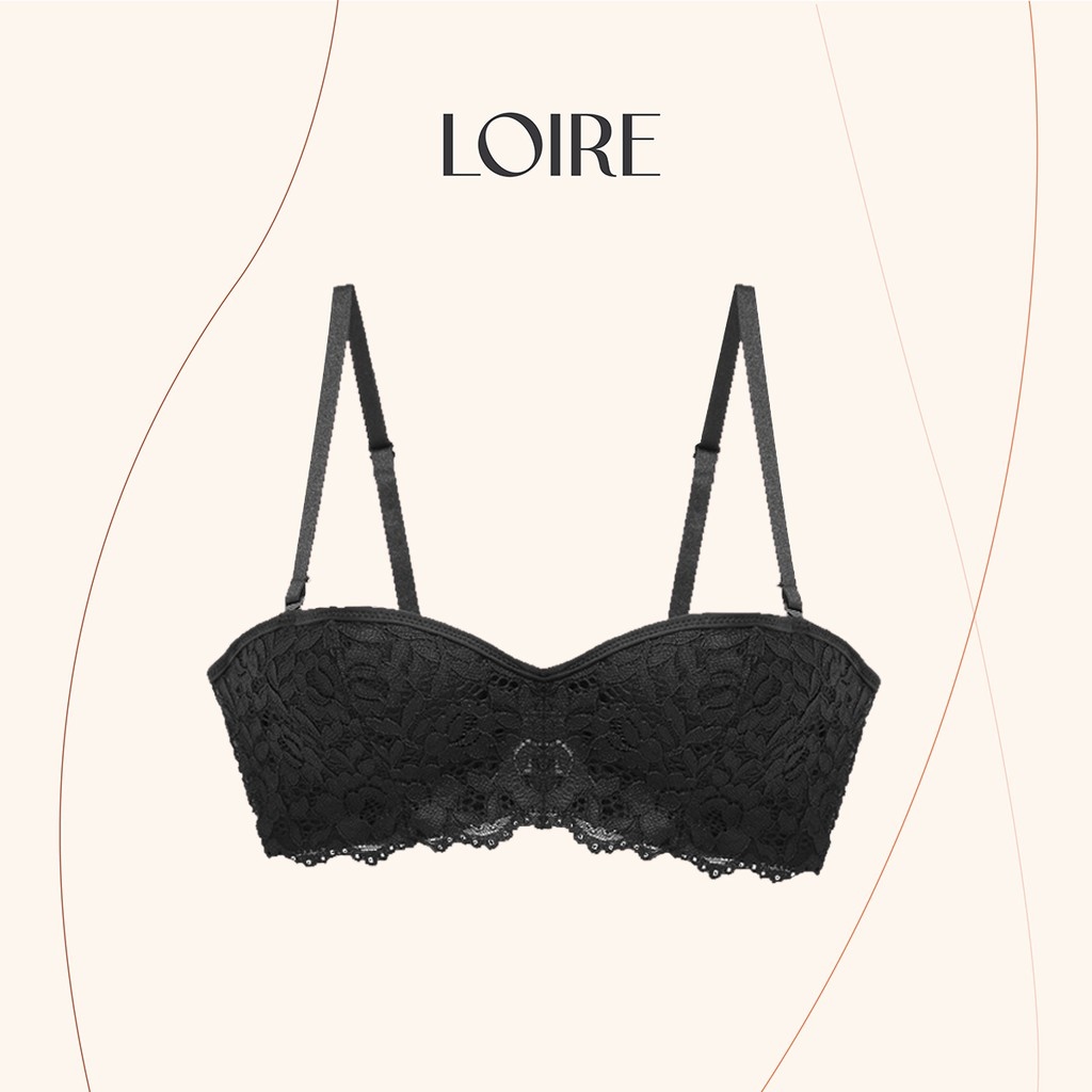▪☸▼  [Mã WABR0101 giảm 10  đơn 99K] Áo Lót Có Gọng Cúp Ngang Ren mềm Nâng ngực LOIRECHIC BRQ07