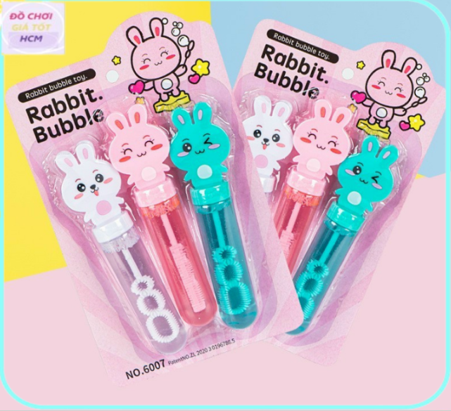 Combo 3 ống thổi bong bóng xà phòng - đồ chơi thổi bong bóng cho bé