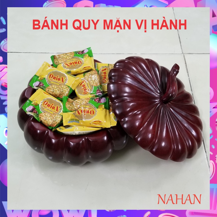 Bánh Quy Mặn Giòn Vị Hành - 1Kg