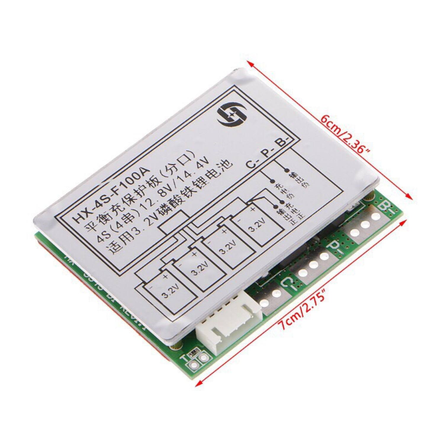 Mạch bảo vệ pin 3.2v HX-4s-F100a (Bản tiếng Anh) 21