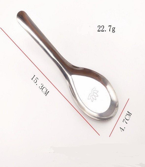Set 2 thìa phở inox
