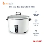 Nồi Cơm Điện Nắp Rời Sharp KSH-D55V