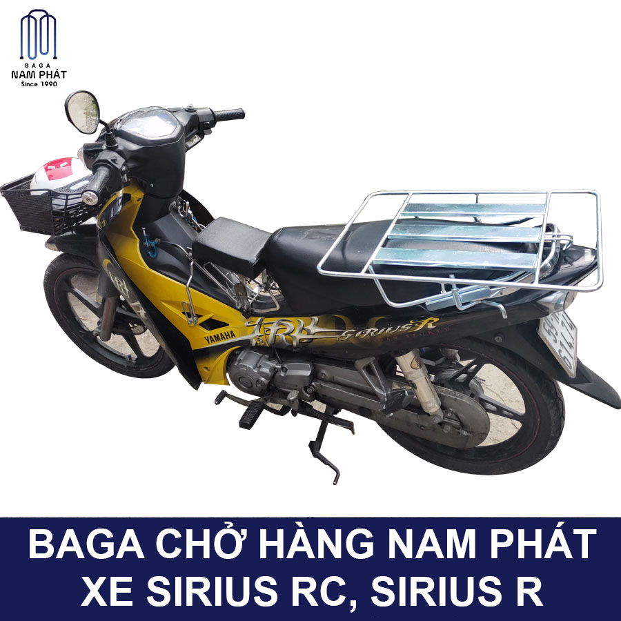Baga chở hàng bắt cảng sắt đặc chịu lực xe Sirius R, Sirius RC,..