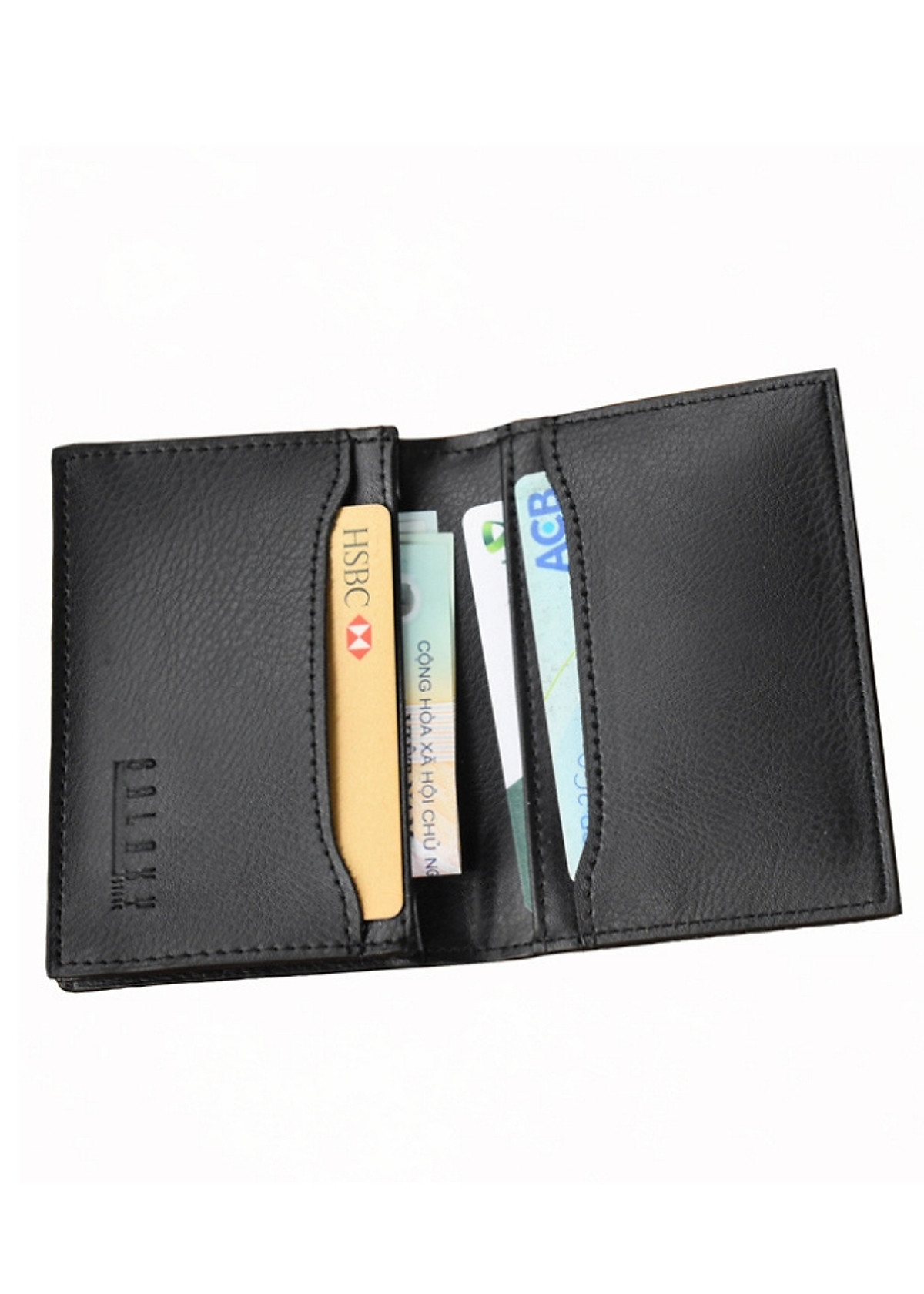 Ví Bóp Nam Nữ Nhỏ Gọn Cao Cấp Thời Trang Nhiều Ngăn Name Card Danh Thiếp Thẻ Galaxy Store GVMB0607 (8x10.5cm)