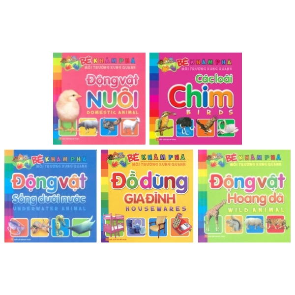 Fahasa - combo sách hay bé khám phá môi trường xung quanh