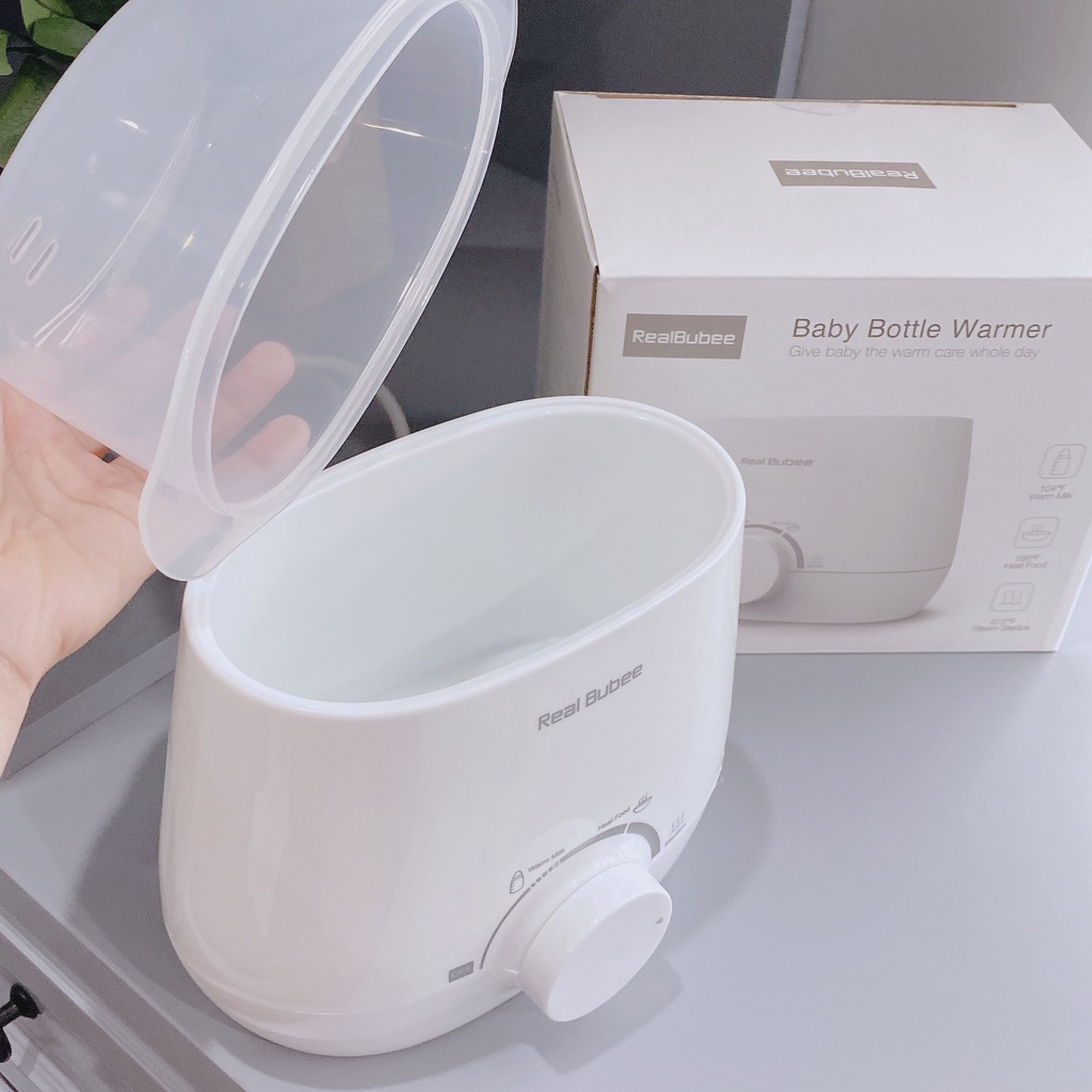 Máy hâm sữa điện đôi Real Bubee