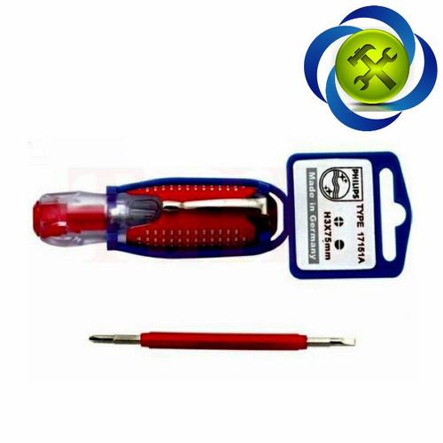 Bút thử điện 2 đầu philip đỏ