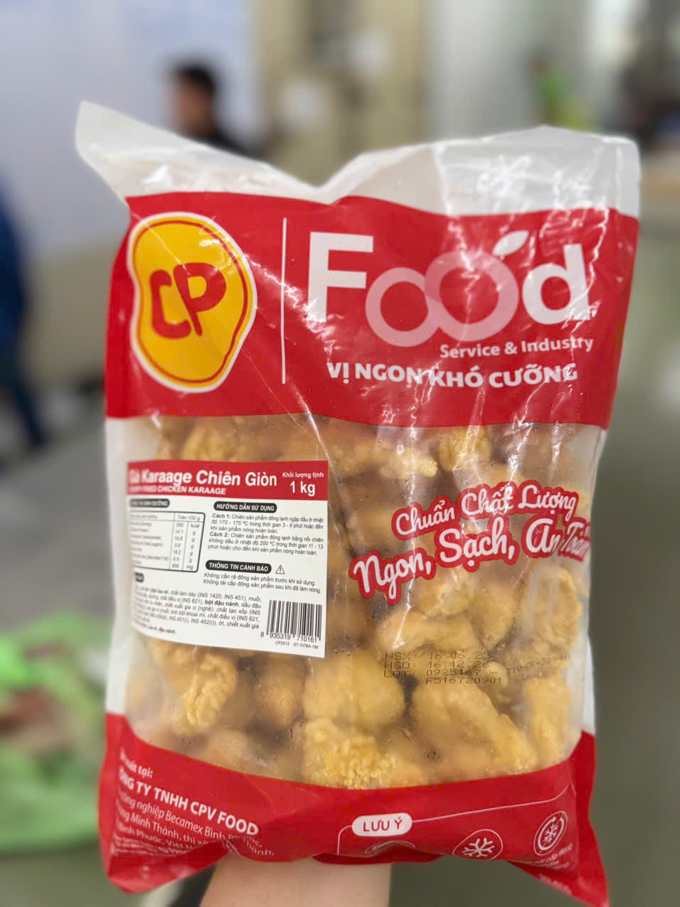 GÀ KARAAGE CHIÊN GIÒN CP loai 1 Bịch 1kg (giaohcm)