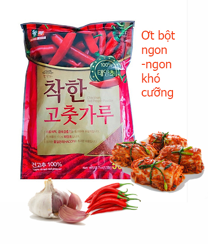 100G Ớt Bột Hàn Quốc Vảy Loại Ngon Gói( Túi Zipper)