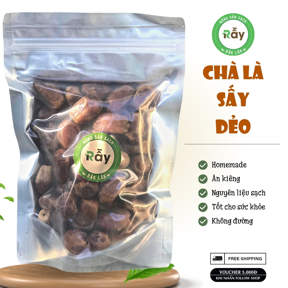 [500gram] Chà là sấy dẻo Ấn Độ không đường, phù hợp ăn kiêng, keto, mẹ bầu