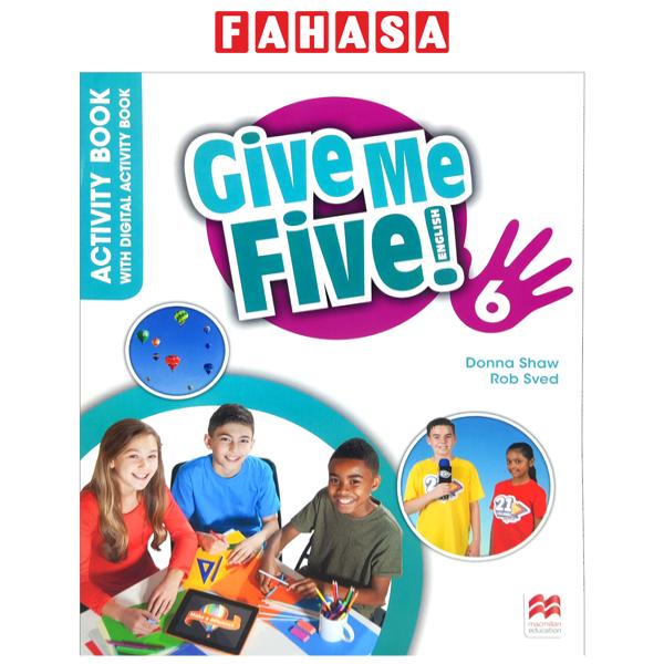 Fahasa - Give Me Five 6 Activity Book