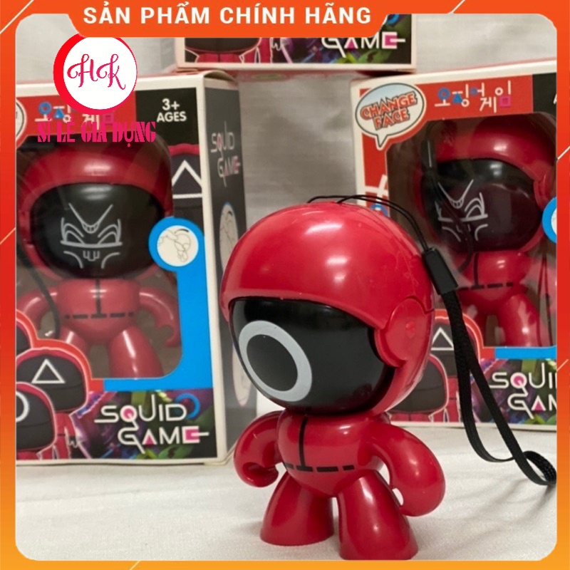 Đồ chơi cho bé squid game lật mặt, trò chơi con mực HK Mart