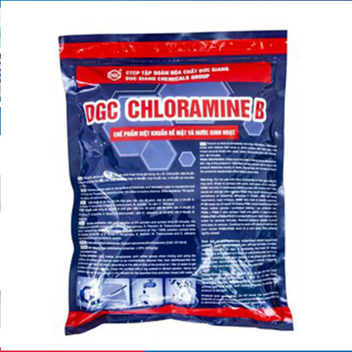 Cloramin B Tập đoàn hóa chất Đức Giang- Bột khử trùng nước, sát khuẩn đồ dùng, khử khuẩn bề mặt,gói 1kg - Hàng chính hãng