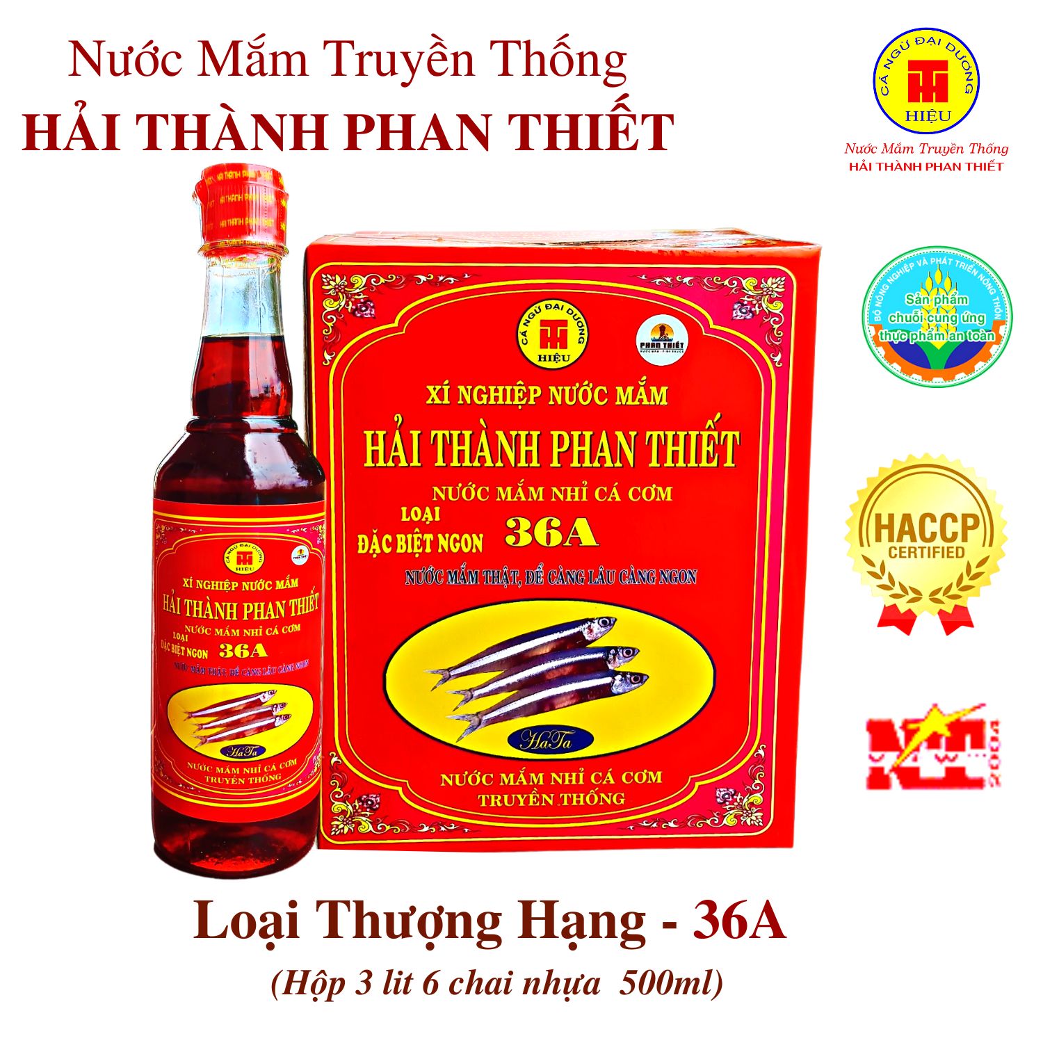Nước mắm truyền thống Hải Thành Phan Thiết
