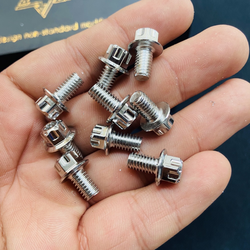 [HCM][COMBO 5 ỐC SALAYA] BỘ 5 ỐC SALAYA TRANG TRÍ XE MÁY SÁNG LOÁNG KHÔNG CÒN GÌ ĐỀ BÀN (6LY x 1)