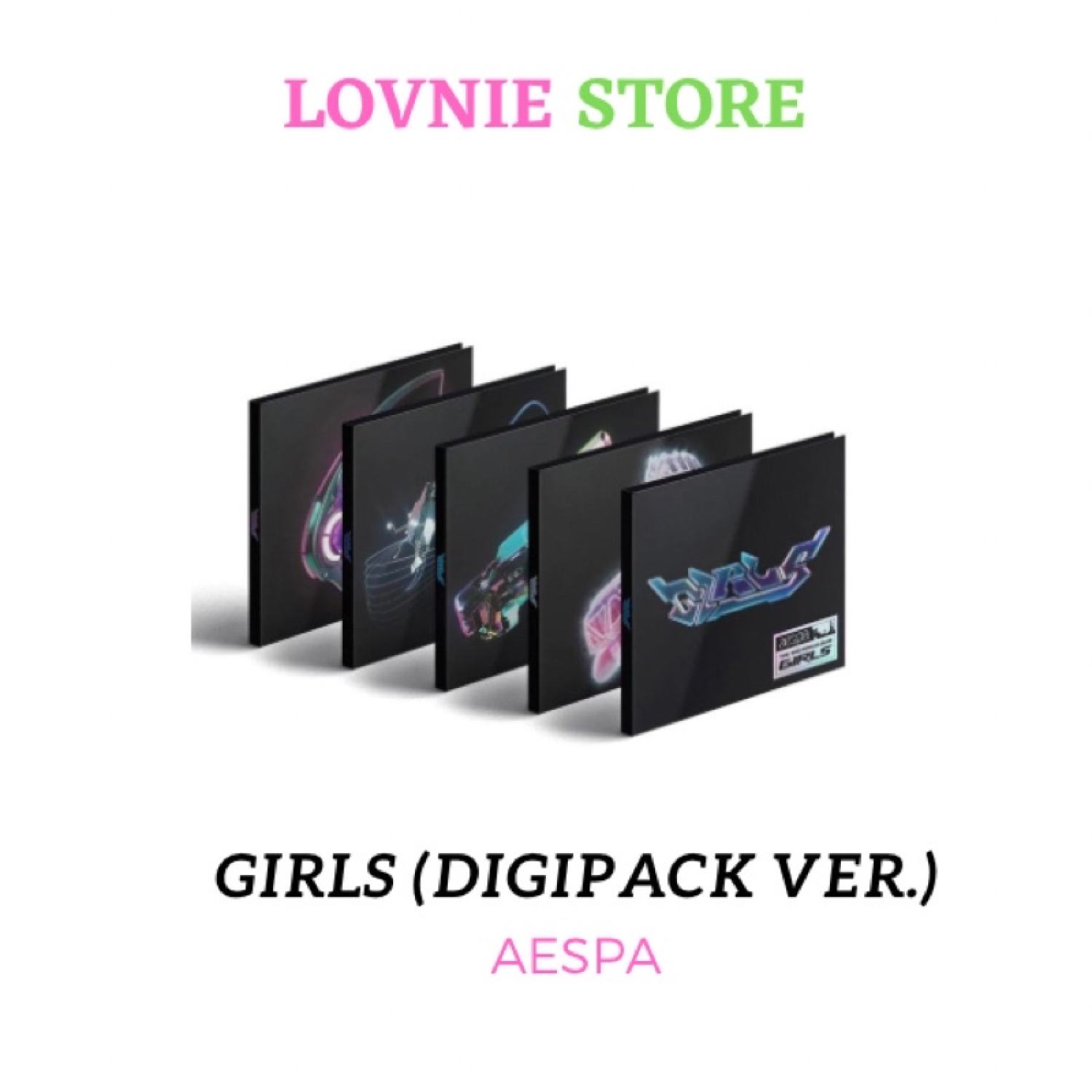 Album ảnh girls - aespa digipack nguyên seal