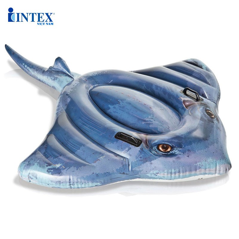 Phao bơi hình cá đuối intex 57550