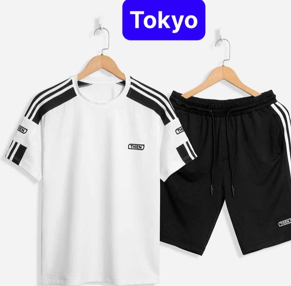  ĐỒ BỘ 3 SỌC THỂ THAO IN LOGO NHỎ ĐỒ BỘ NAM NỮ ĐỒ BỘ TẬP GYM MANG Ở NHÀ VÀ ĐI CHƠI SIÊU VIP PRO - TOKYO FASHION 