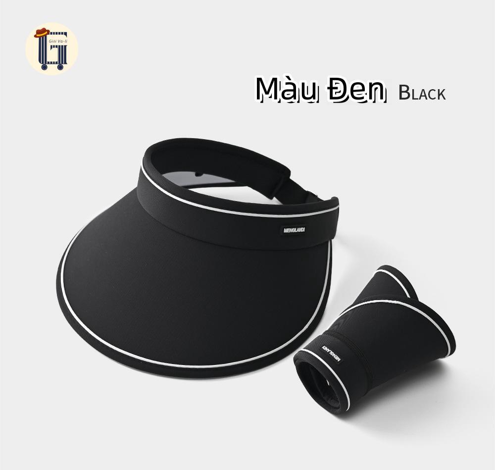 Wide-Brimmed Sun Hat, Uv Protection, Slim Face, Foldable - 6