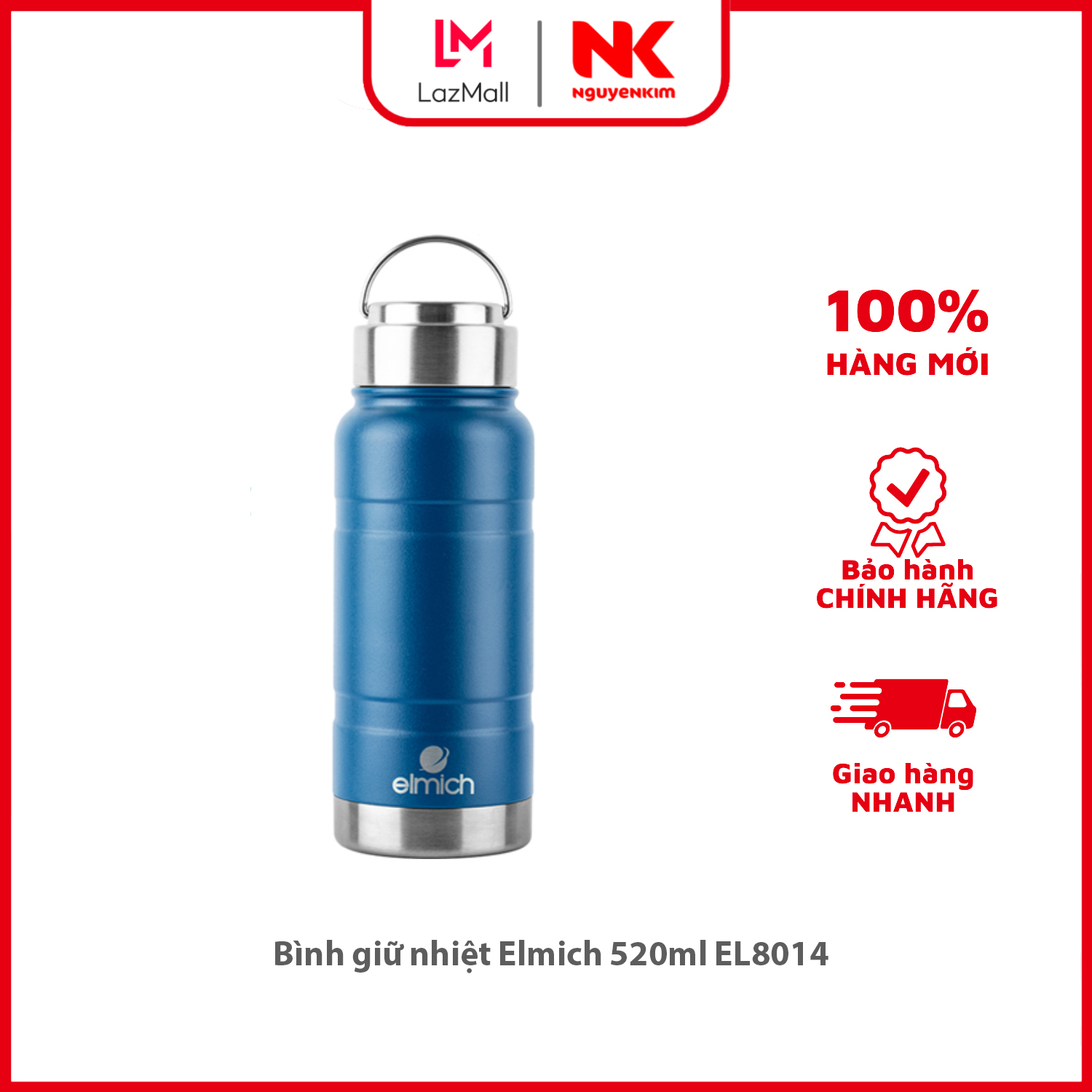 Bình giữ nhiệt elmich 520ml el8014