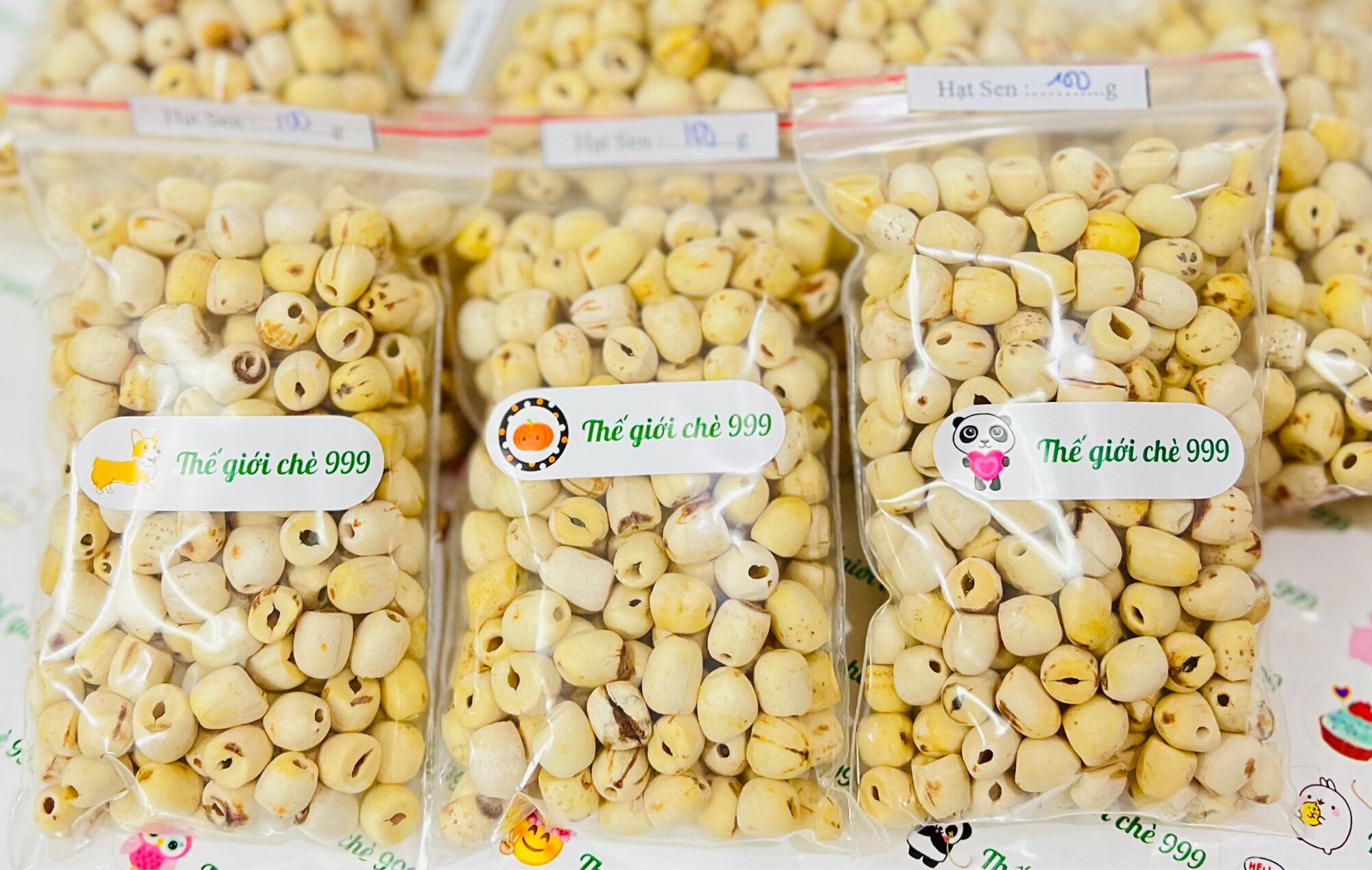 100g - hạt sen khô