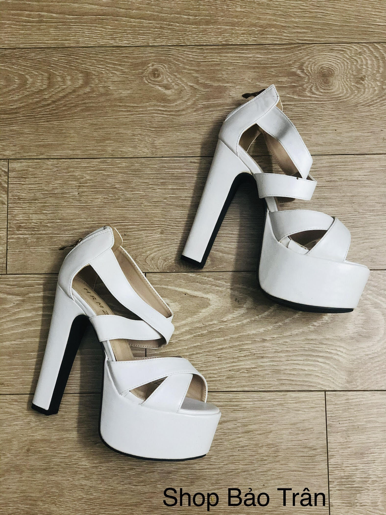 giày cao gót 15cm độn đế siêu cao