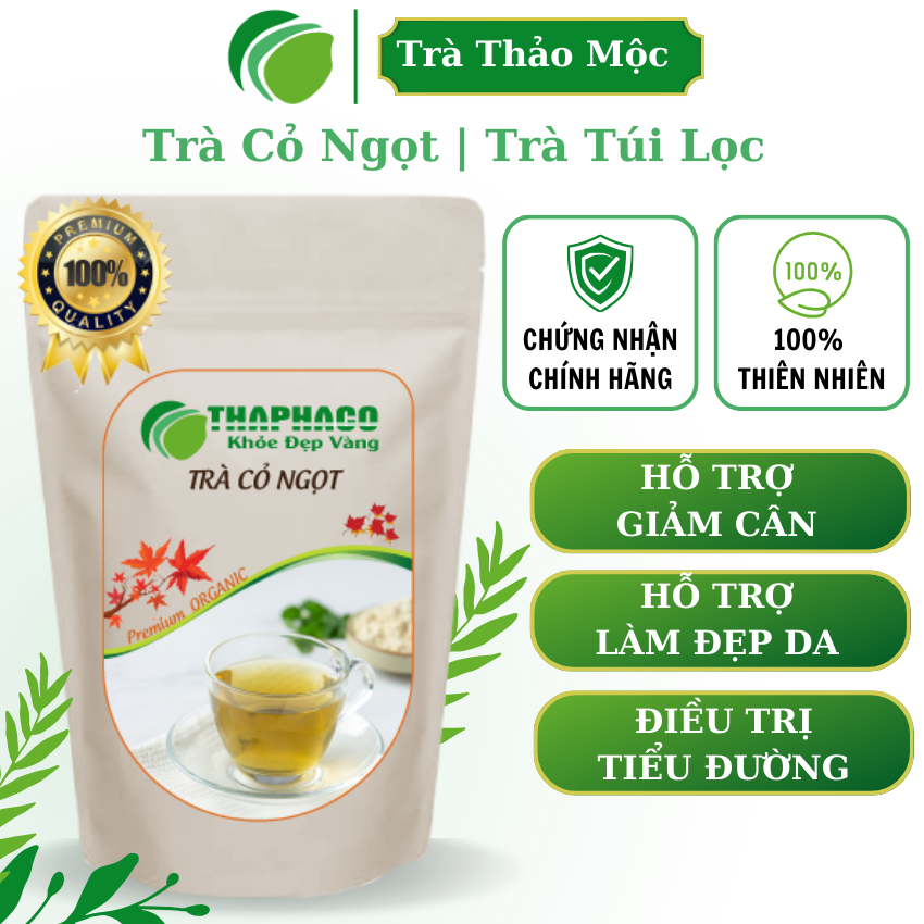 Cây cỏ ngọt - hỗ trợ cải thiện sức khỏe người bệnh tiểu đường