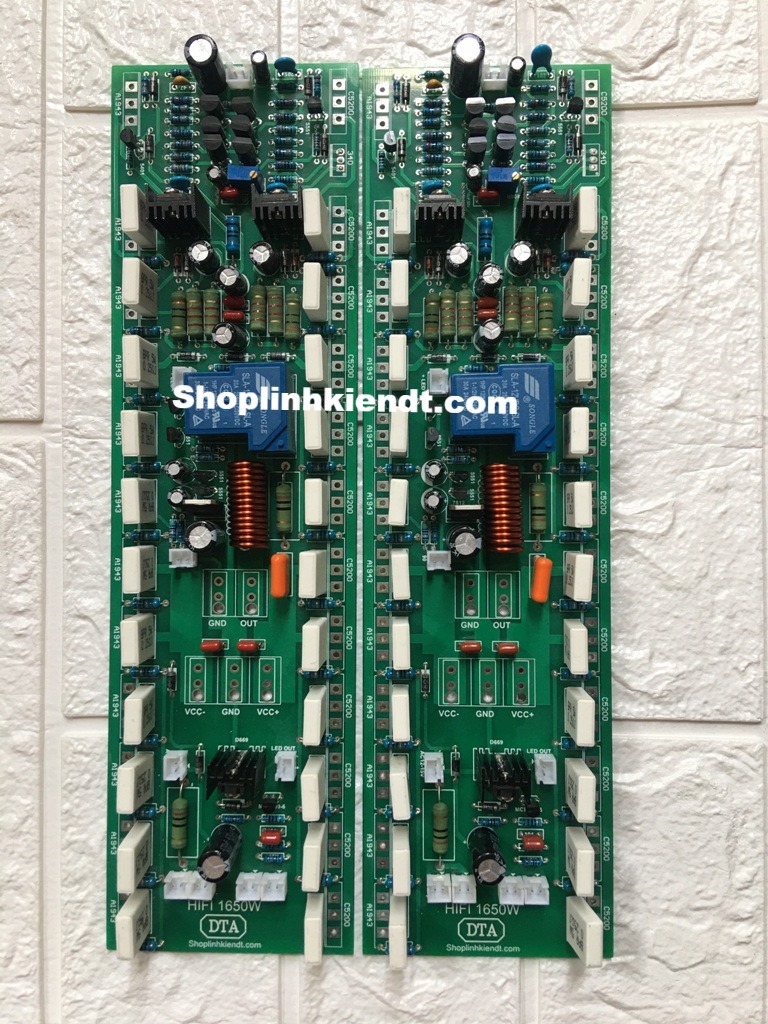 Board công suất hifi 1650w 24 sò