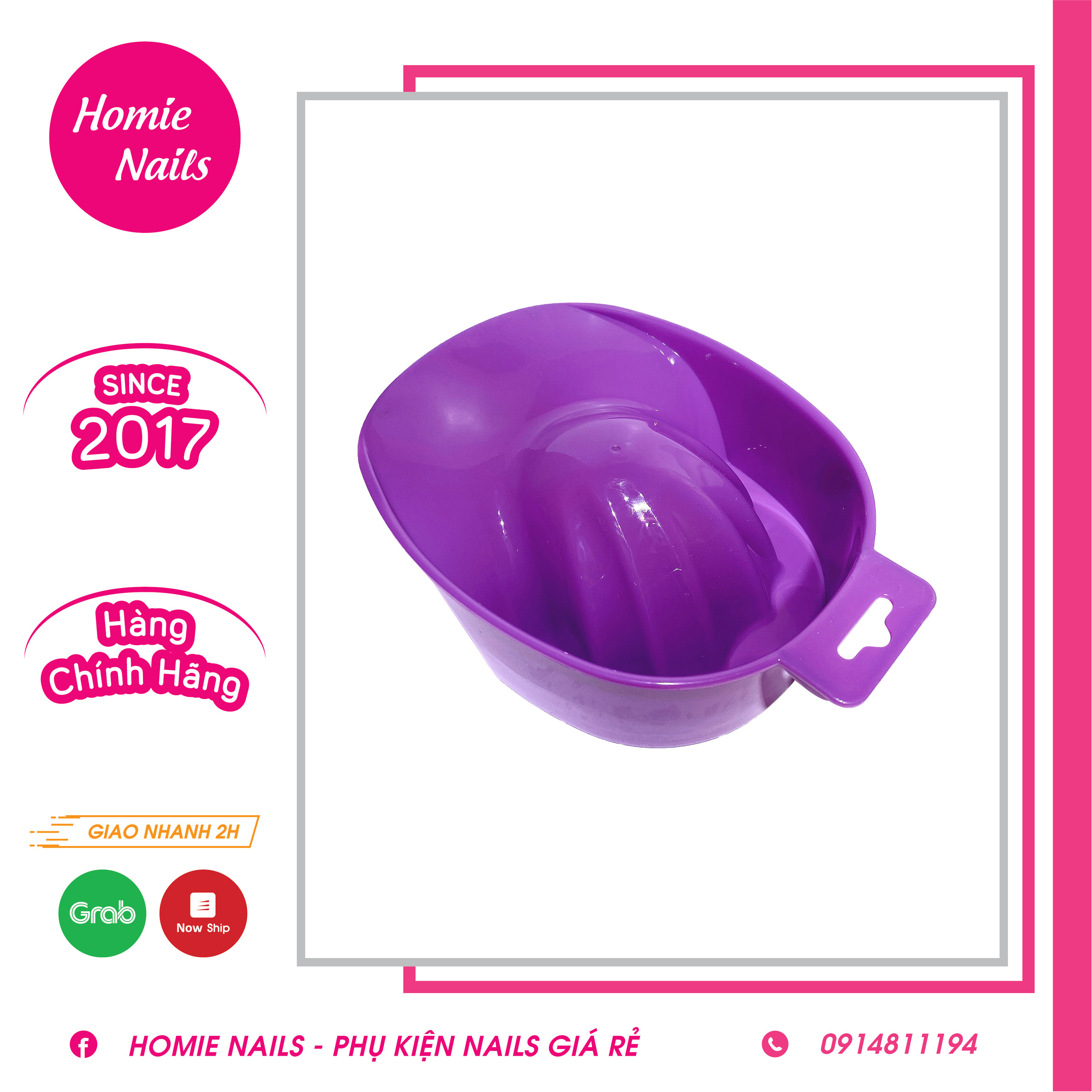 Bát Ngâm Tay Làm Nail - Bát Ngâm Tay cho dân làm nail