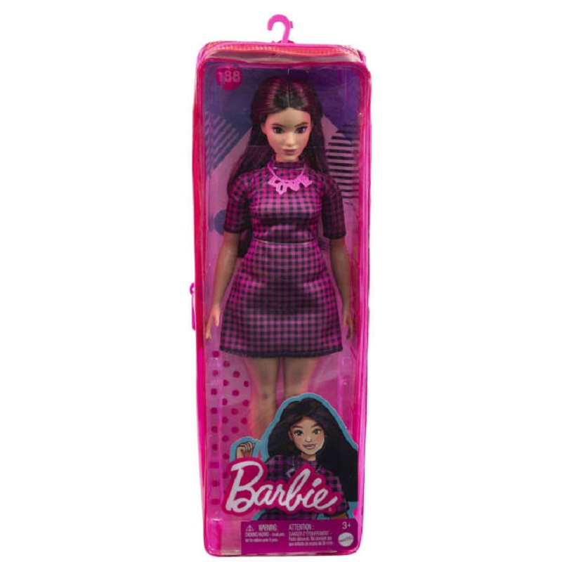 Đồ Chơi BARBIE Búp Bê Thời Trang Barbie - Curvy, Dress