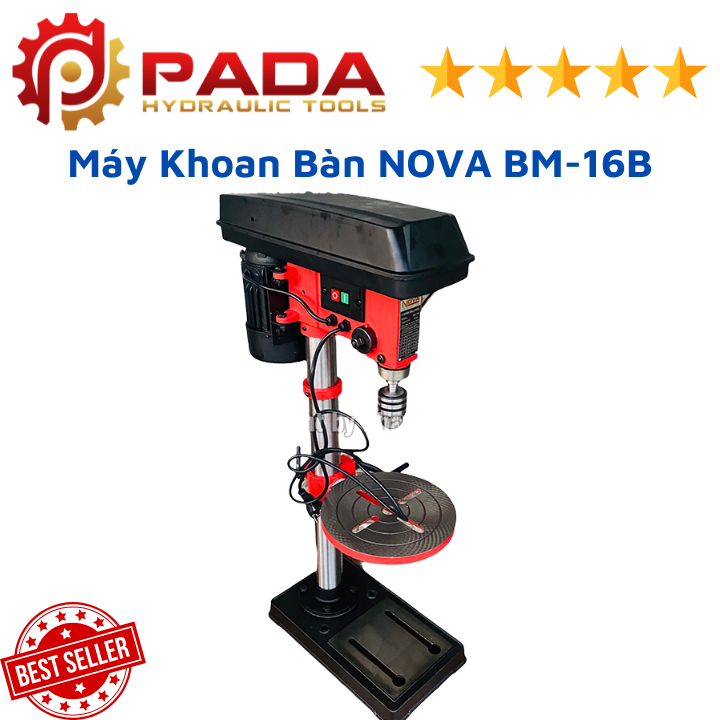 Máy Khoan Bàn NOVA BM-16B - Công suất 550W - Cao 1m - Chất lượng