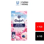 [Hàng tặng không bán - HC Gift] - Giấy Thơm Comfort Dành Cho Máy Sấy Quần Áo Hương Mẫu Đơn Và Hoa Hồng Ohara 5 Tờ