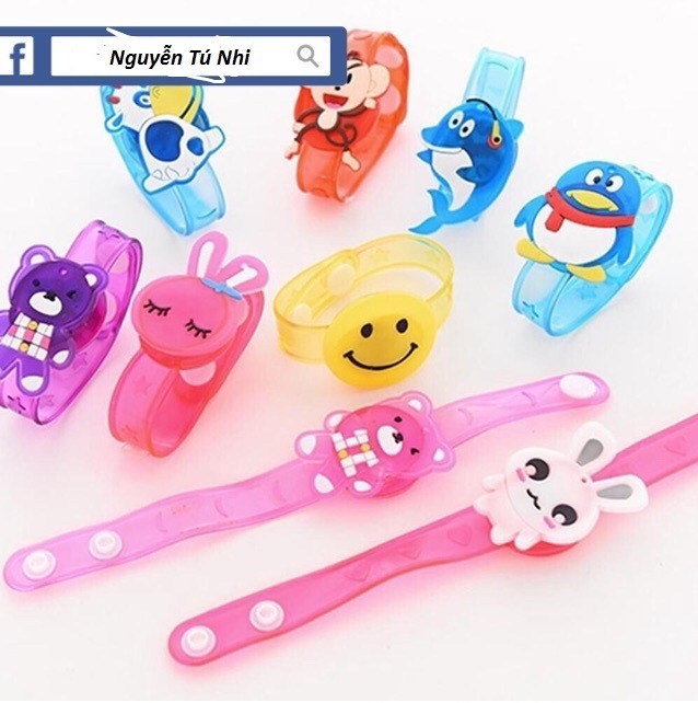 Sét 2 chiếc vòng đeo tay có đèn phát sáng