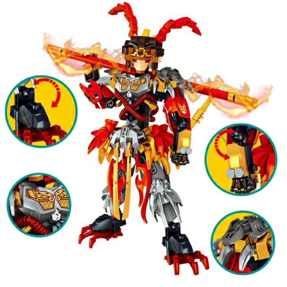 [HCM]Đồ chơi Lego Robot Ngộ Không PRCK 69751 Monkey King Mech