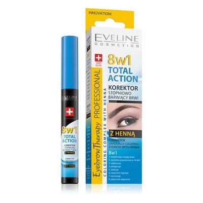 Siêu Rẻ  Huyết Thanh Dưỡng Lông Mày Eveline 8 In 1