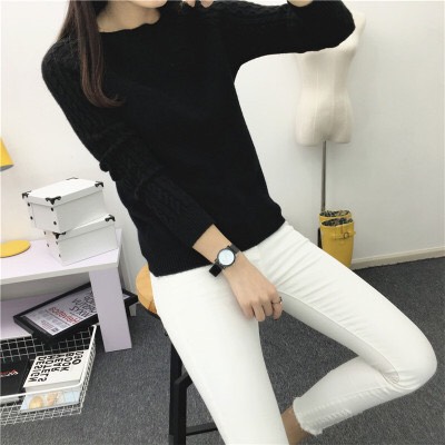 Áo len nữ Hàn Quốc, Áo len nữ nhập Quảng Châu Dầy dăn, ấm áp