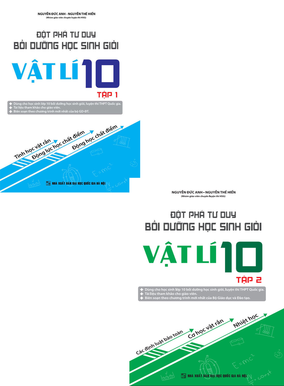 [HCM]ComBo Đột Phá Tư Duy Bồi Dưỡng Học Sinh Giỏi Vật Lí 10 Trọn Bộ 2 Tập