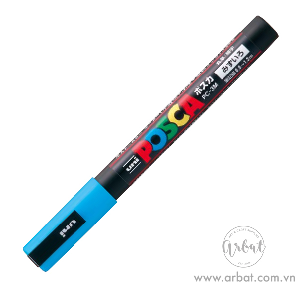 Bút marker đa dụng Uniball Posca PC-3M - Ngòi 0.9mm