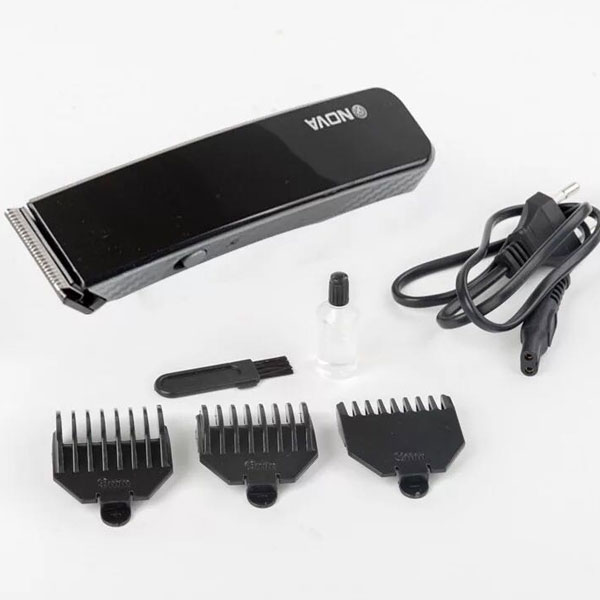 Tông đơ cắt tóc nova ns 216 - Máy cắt tóc không tiếng ồn dành cho người lớn và trẻ em có thể điều chỉnh độ dài từ 1-9mm