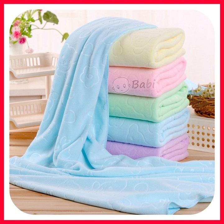 Set 5 khăn tắm xuất nhật cao cấp kích thước 140x70 cm chất liệu cotton siêu thấm hút