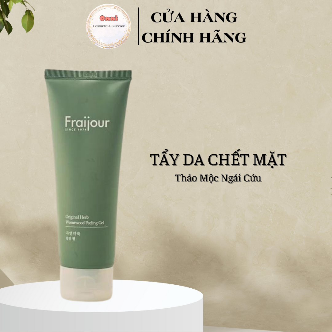 Tẩy da chết ngải cứu thảo mộc Fraijour Original Herb Wormwood Peeling Gel 150ml