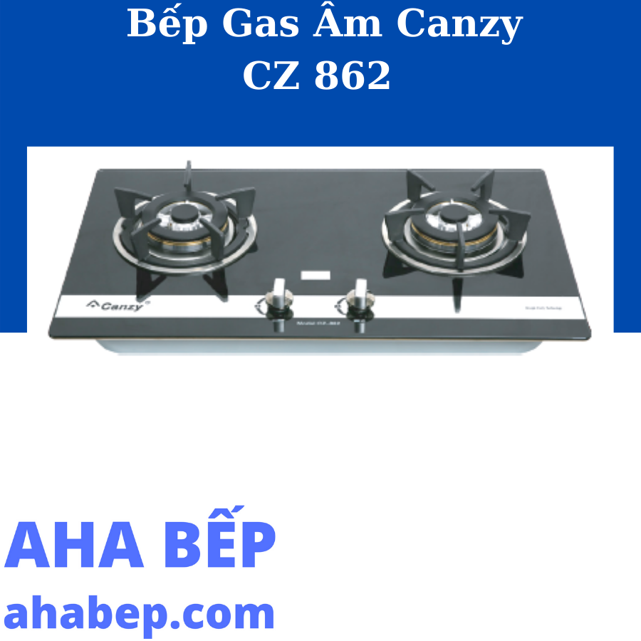 Bếp gas âm 2 lò canzy cz 862 - hàng chính hãng