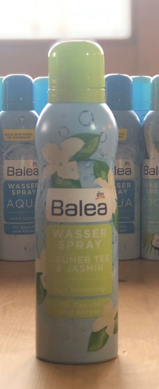 Xịt khoáng balea gruner tee + jasmin - nước xịt khoáng balea - xịt khoáng biển balea từ đức